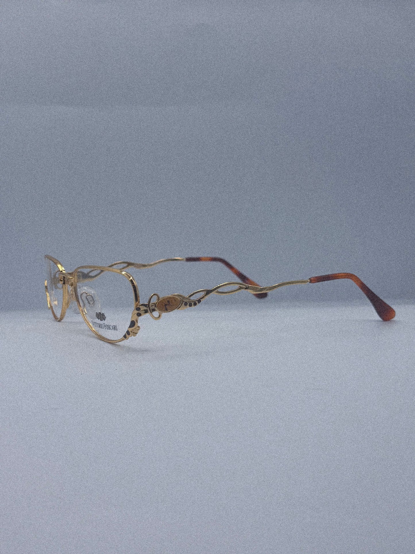 “Golden Sonata” 1980s Vittorio Foscari Eyeglasses