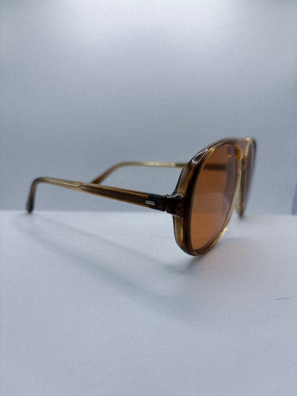 “Sunlit Volume” 1980s Handmade Sunglasses