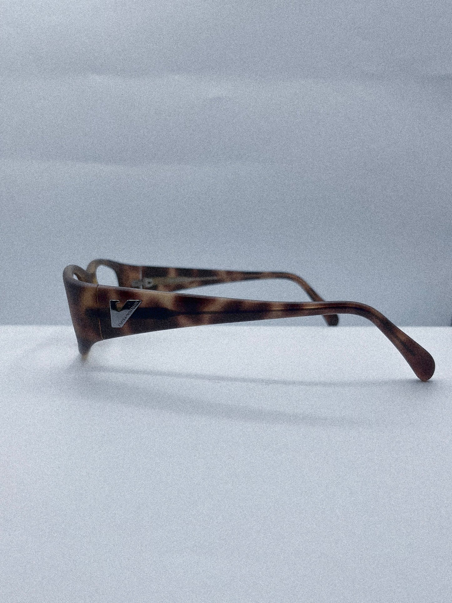 “Tortoise Minimal” 1990s Emporio Armani Eyeglasses Frame