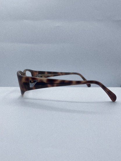 “Tortoise Minimal” 1990s Emporio Armani Eyeglasses Frame
