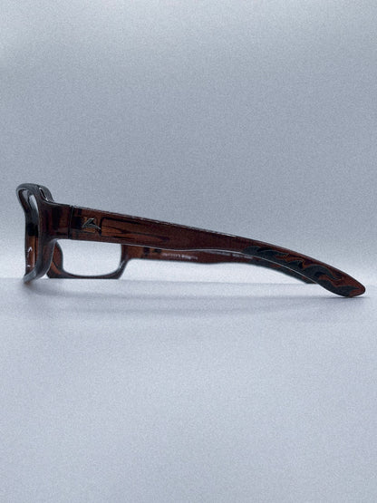 Obsidian Relic | 1990s Leader Eyeglasses Frame