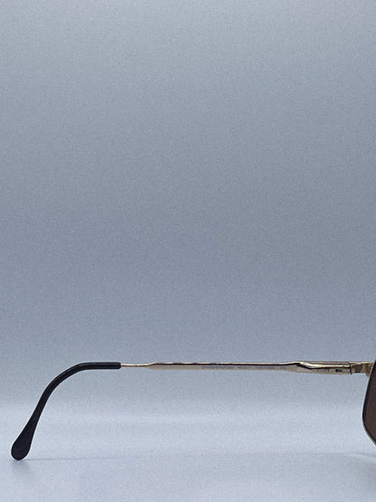 1980s Luxottica Scott Sunglasses | Gold/Tortoise