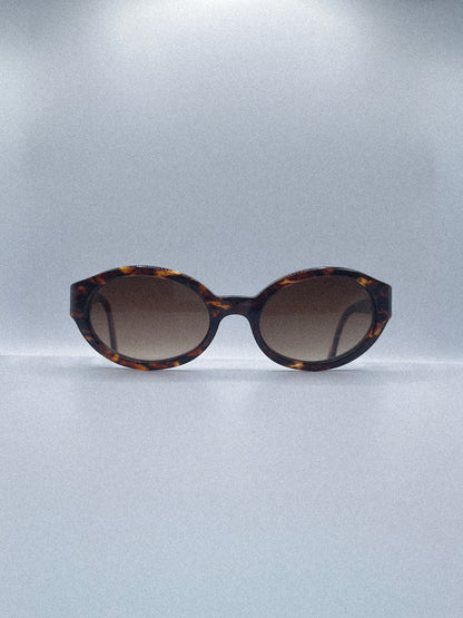 1990s Anne Klein II 7012 K5010 Sunglasses | Tortoise