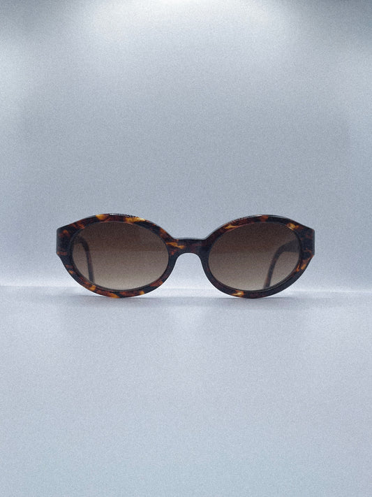 1990s Anne Klein II 7012 K5010 Sunglasses | Tortoise