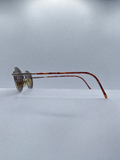 1980s Oscar de la Renta OS516 Sunglasses | Antique Gold/Tortoise