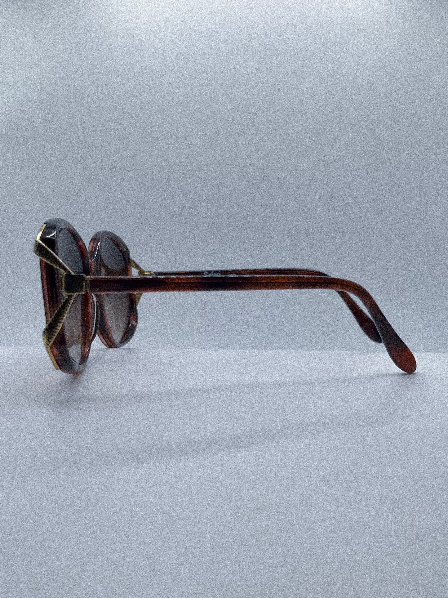 1980s Safari 653 Sunglasses | Gold/Tortoise