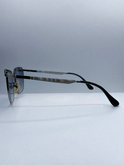 “Blue Static” 1980s New Wave Sunglasses