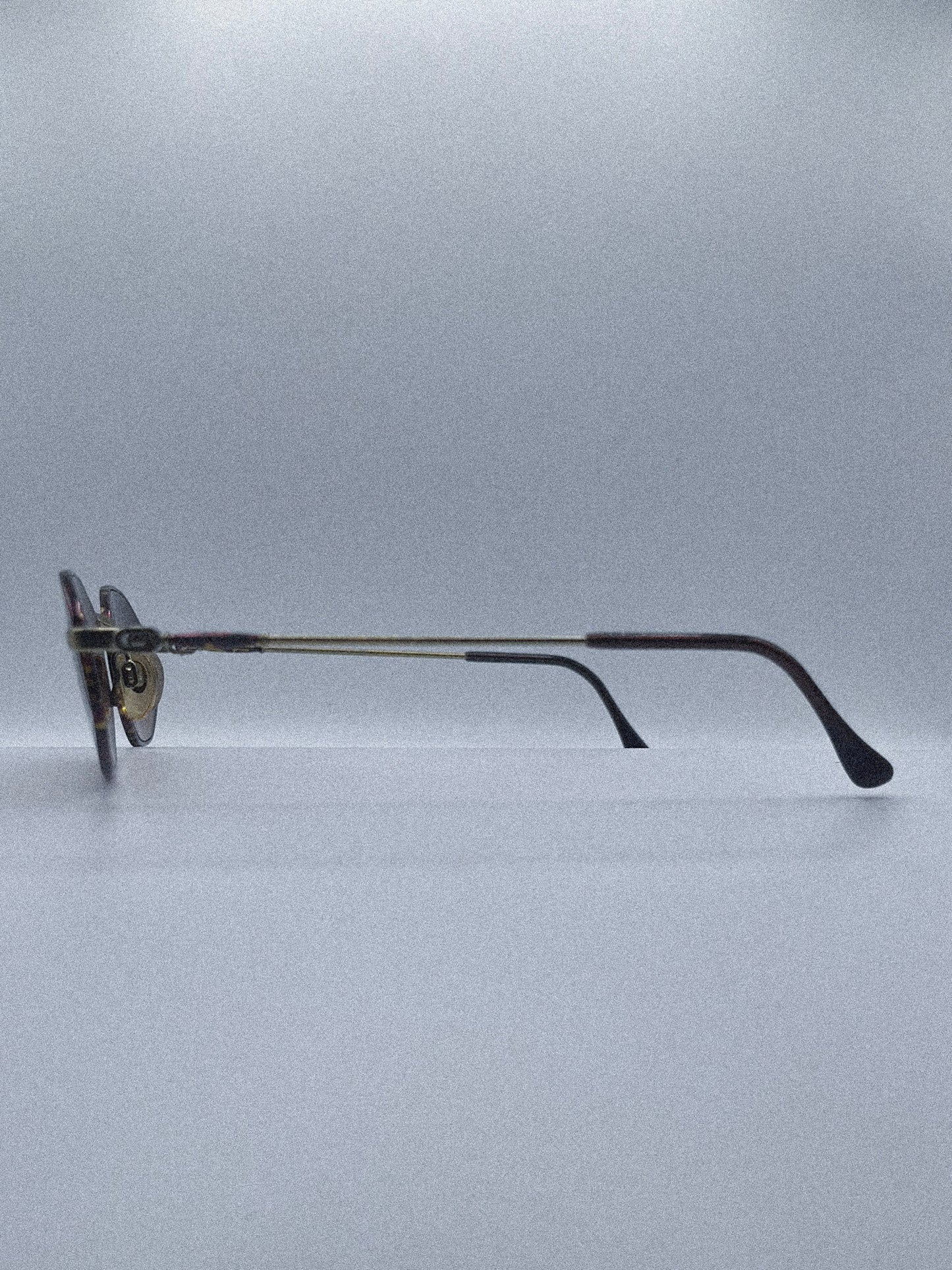 1980s Anne Klein II 6008 K1063-S Sunglasses | Gold/Tortoise