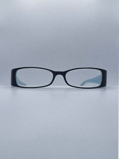 1990s SEE Frame | Blue/Brown