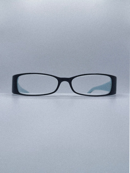 1990s SEE Frame | Blue/Brown