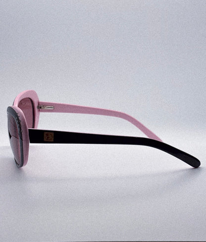 "Diamond" 1960s Diafuego Diamond Encrusted Sunglasses