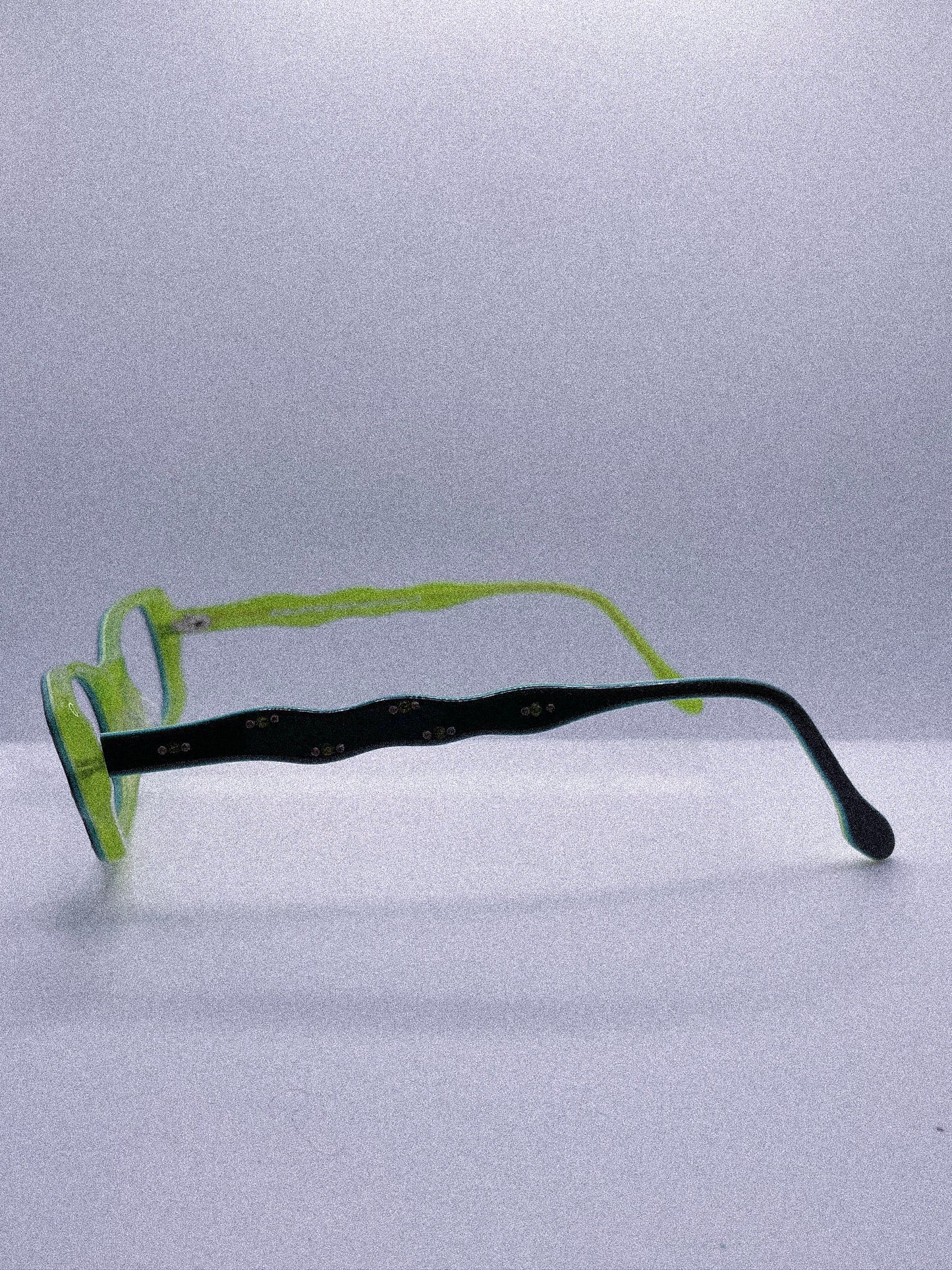 Emerald Outline | 1980s Jean Lafont Eyeglasses Frame