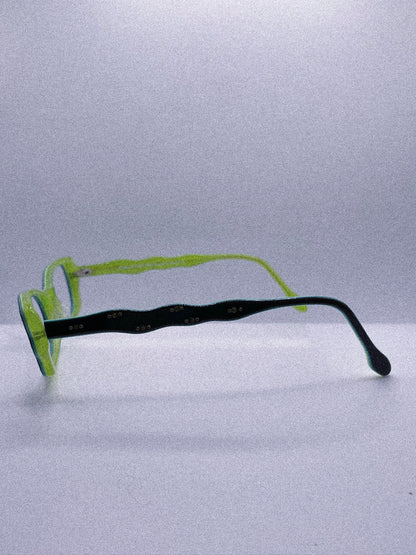 Emerald Outline | 1980s Jean Lafont Eyeglasses Frame