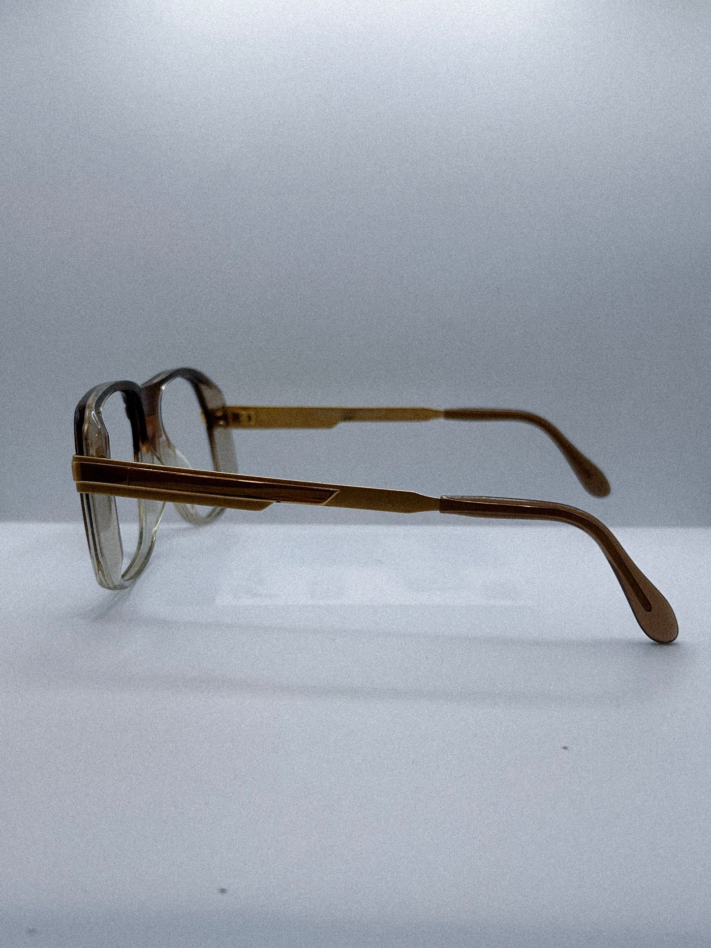 “Amber Crest” 1980s Martin Eyeglasses