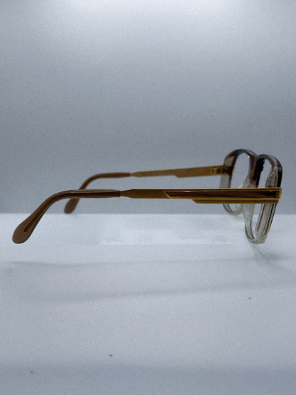 “Amber Crest” 1980s Martin Eyeglasses