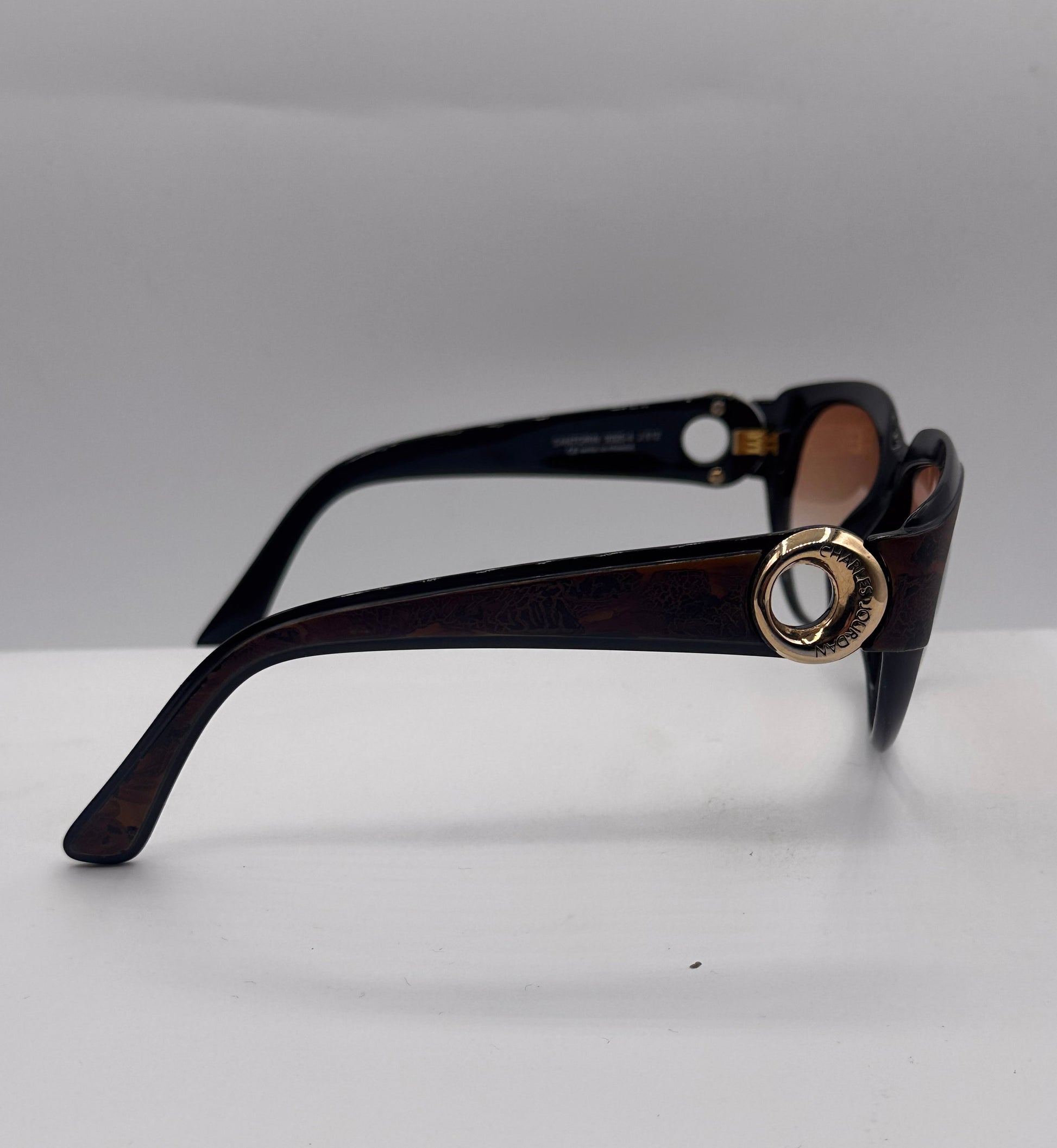 23-Leather 1980s Charles Jourdan vintage Sunglasses, right side