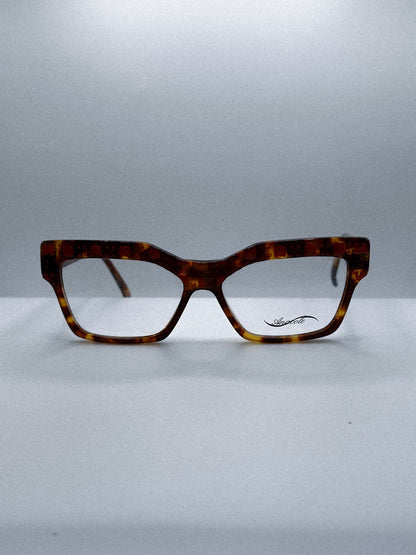 “Amber Architect” 1980s Anacolé Eyeglasses