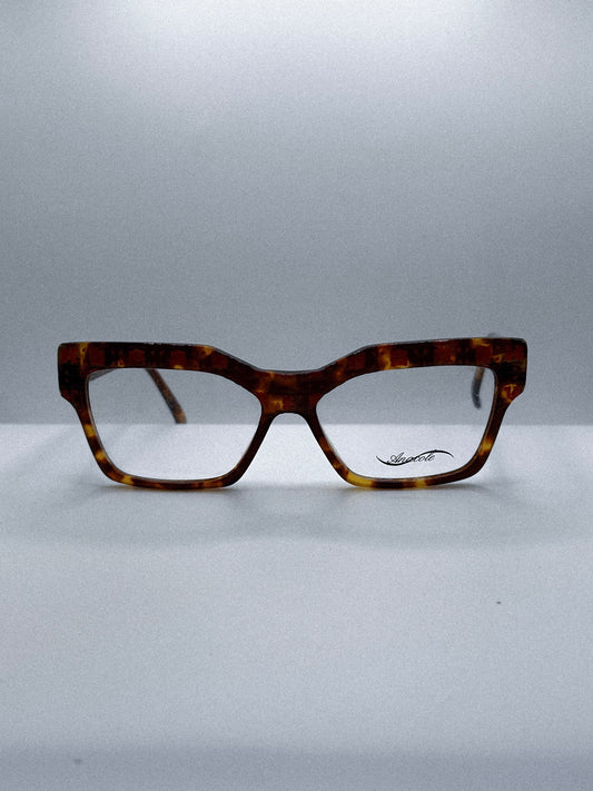 “Amber Architect” 1980s Anacolé Eyeglasses