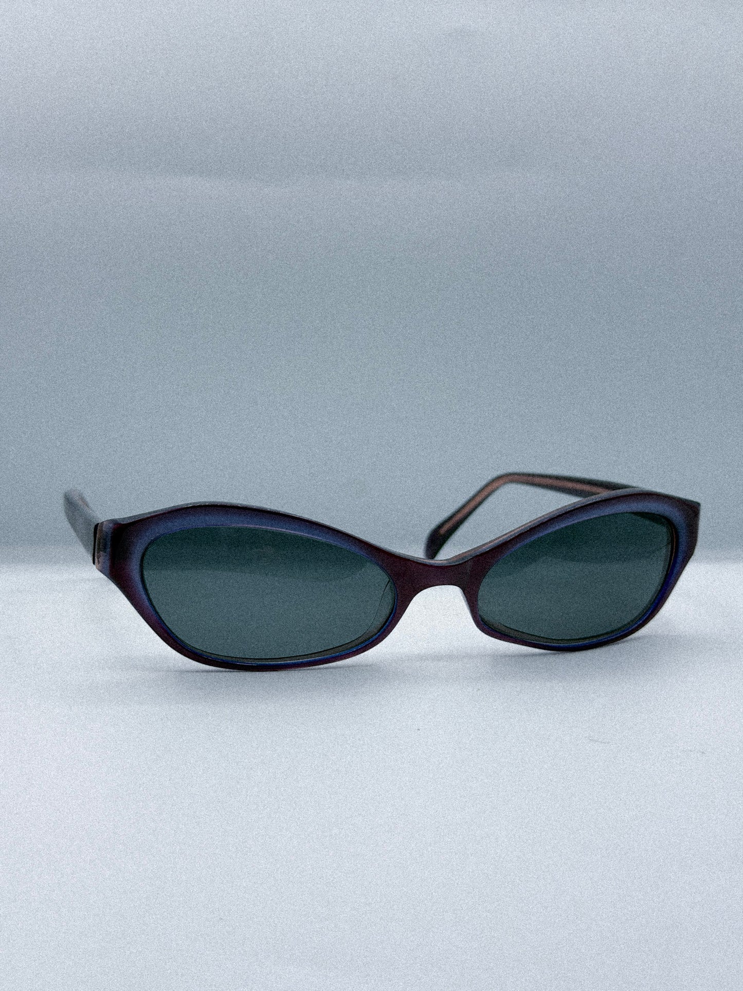“Plum Shadow” 1990s Nicole Miller Sunglasses