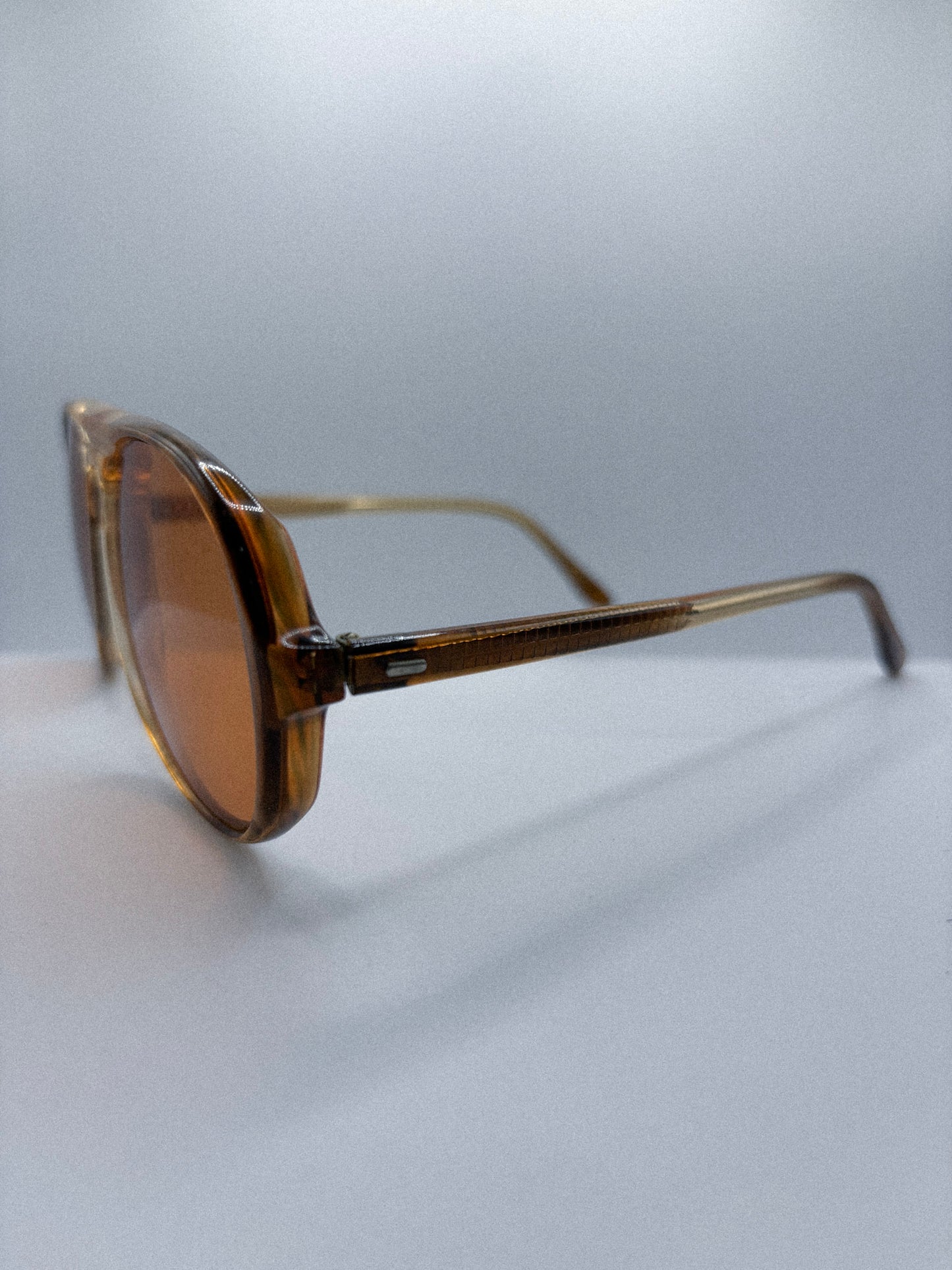 “Sunlit Volume” 1980s Handmade Sunglasses