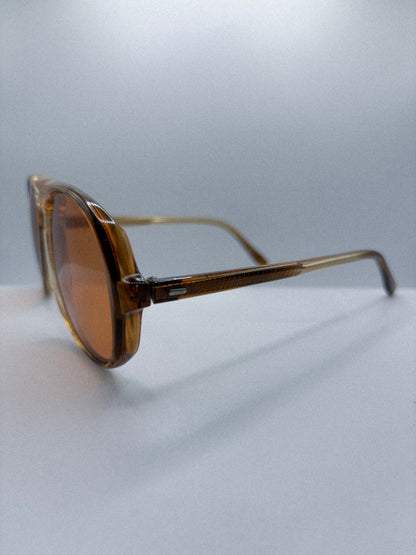 “Sunlit Volume” 1980s Handmade Sunglasses