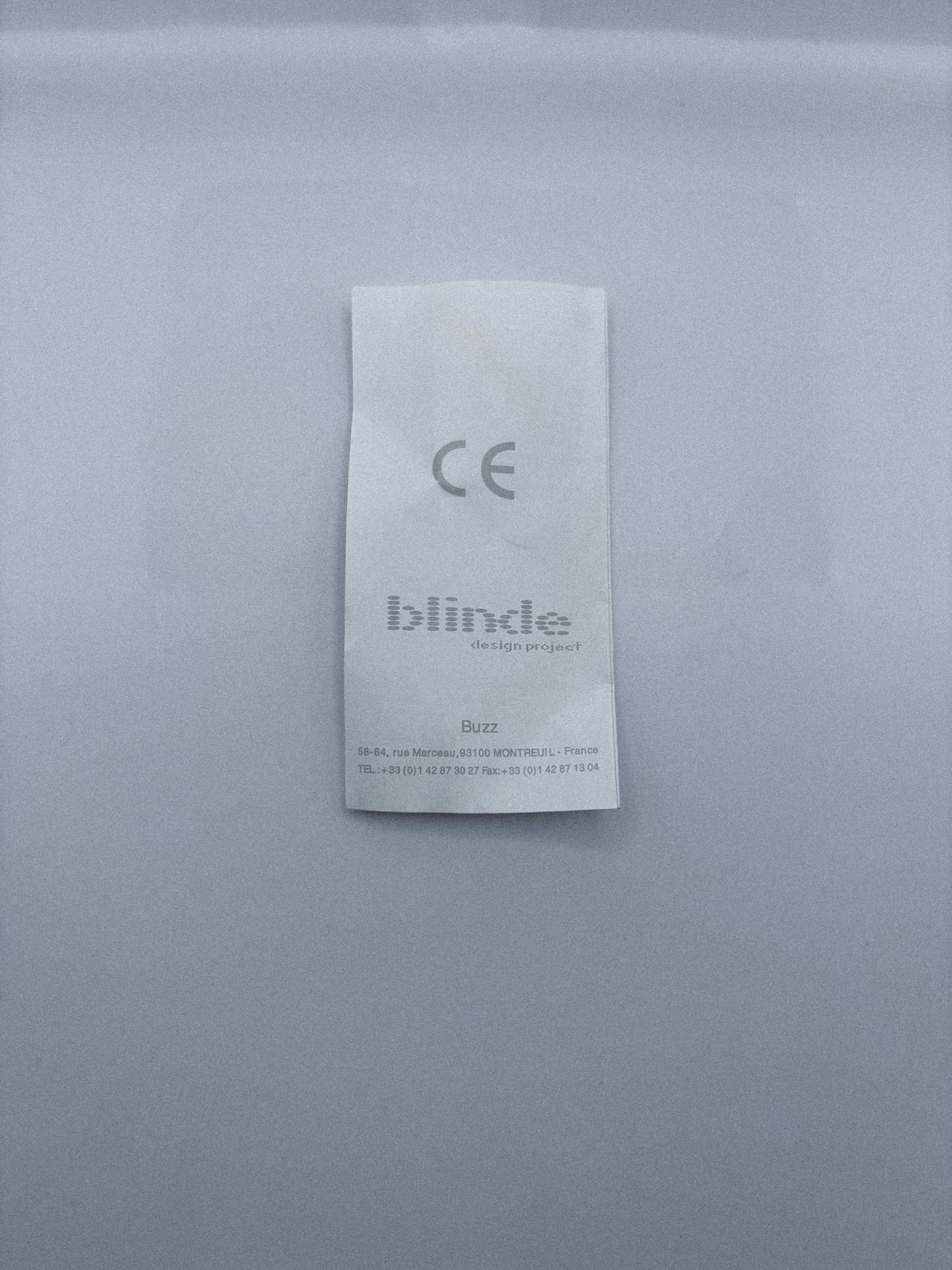 "Transmission" 1990s Blinde Sunglasses