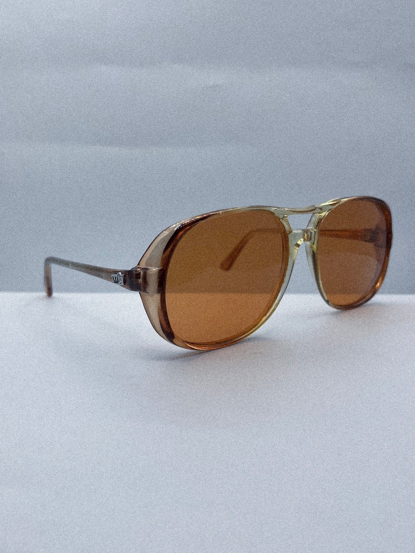 “Champagne Horizon” 1970s World of Frames Sunglasses