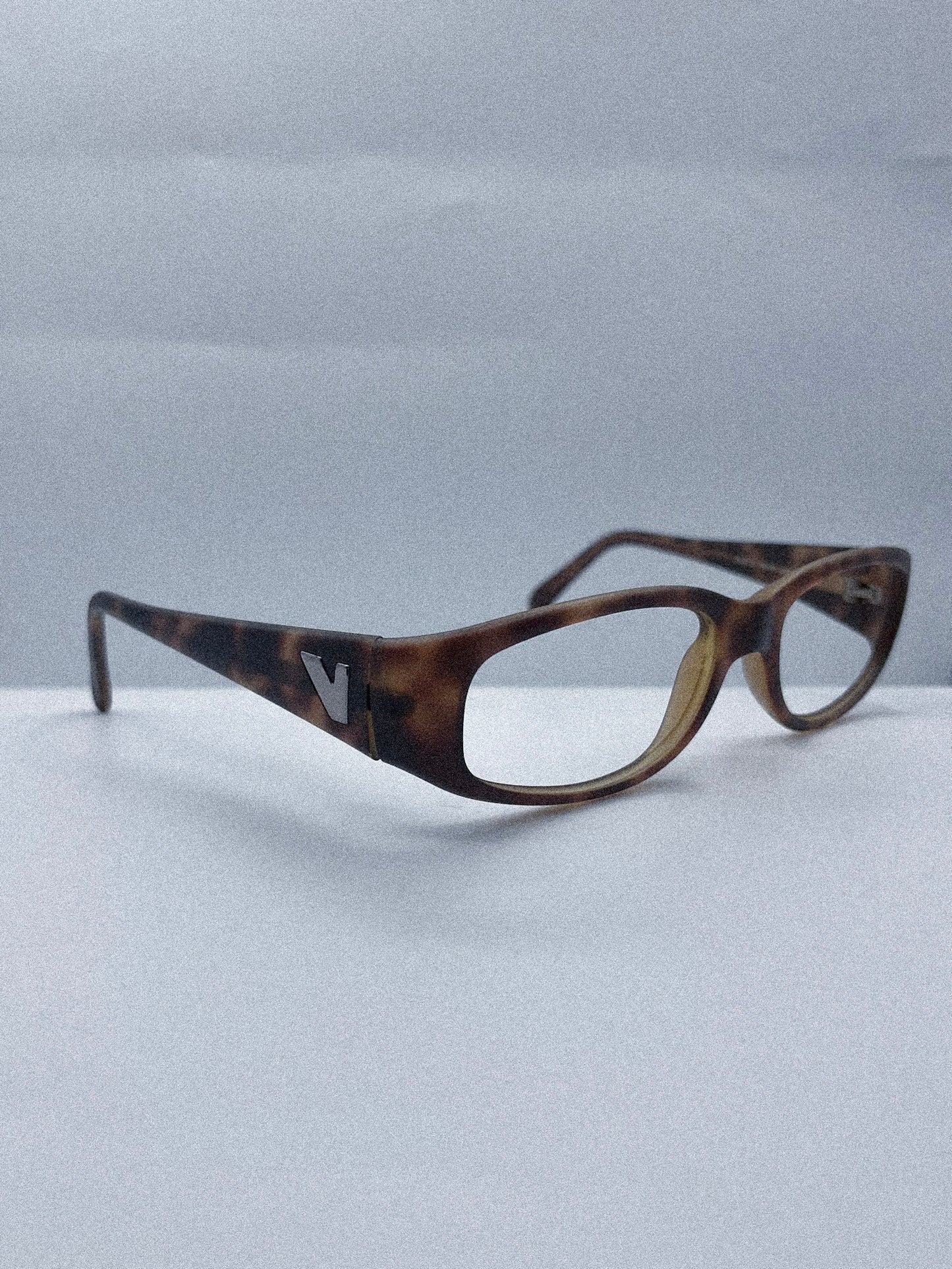 “Tortoise Minimal” 1990s Emporio Armani Eyeglasses Frame
