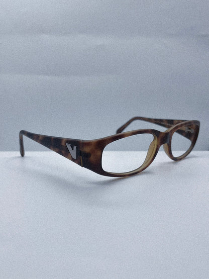 “Tortoise Minimal” 1990s Emporio Armani Eyeglasses Frame