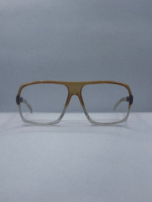 “Amber Horizon” 1980s Foster Grant Eyeglasses Frame