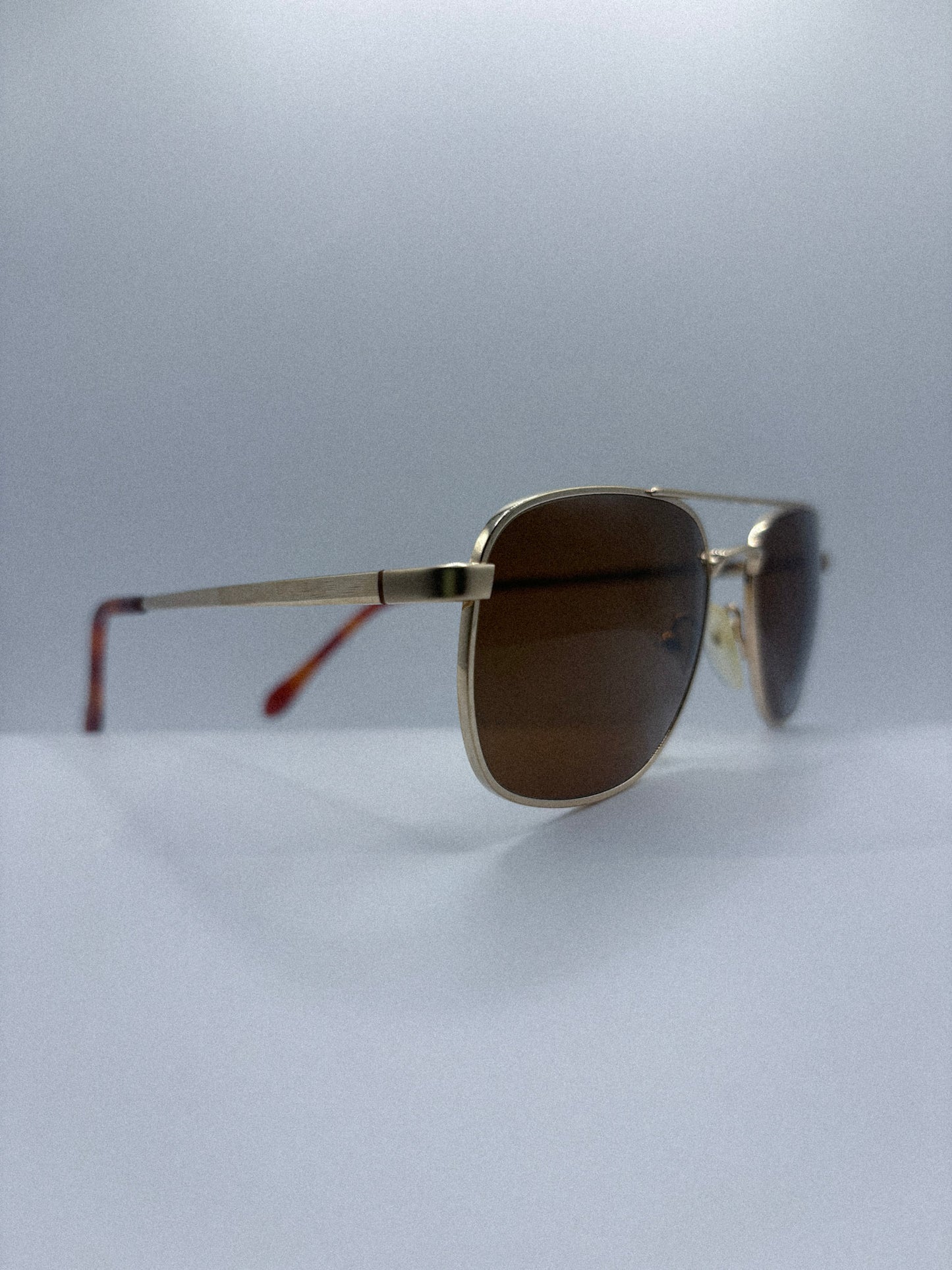 Twin Horizon | 1980s Charmant Aviator Sunglasses
