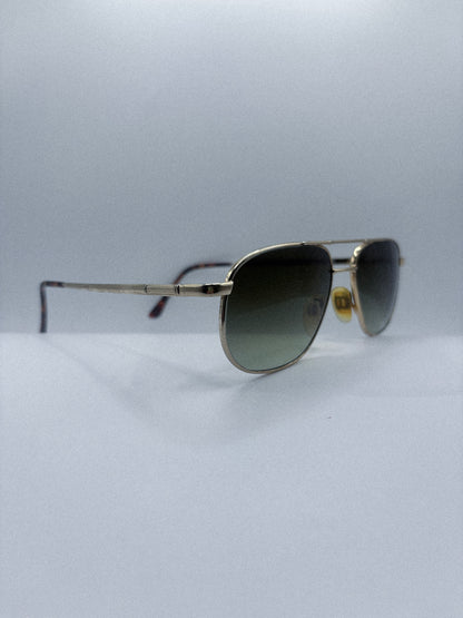 “Green Horizon” 1980s Art Craft Sunglasses