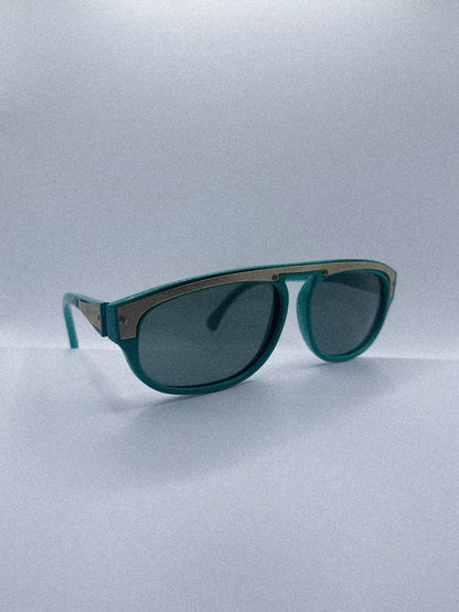 Emerald Vector | 1980s Mirage Sunglasses