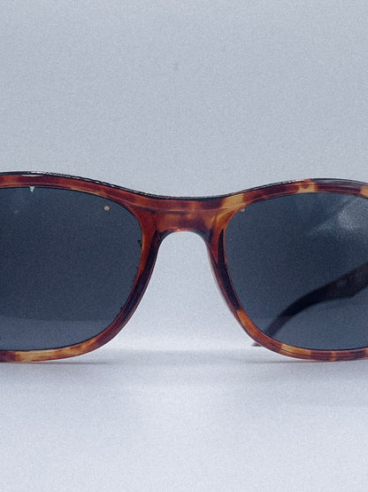 "Glass" 1980s Torque Wrap Sunglasses
