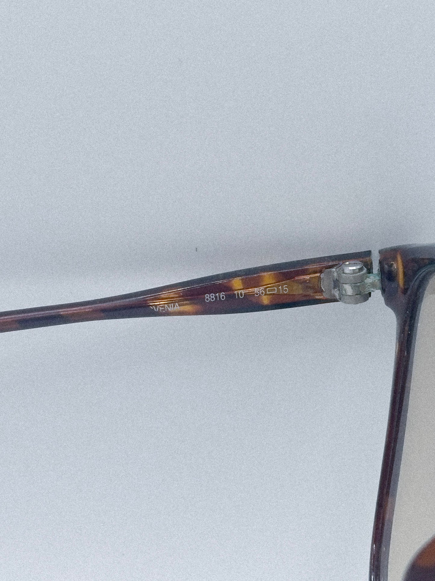 “Amber Structure” 1980s Terri Brogan Sunglasses