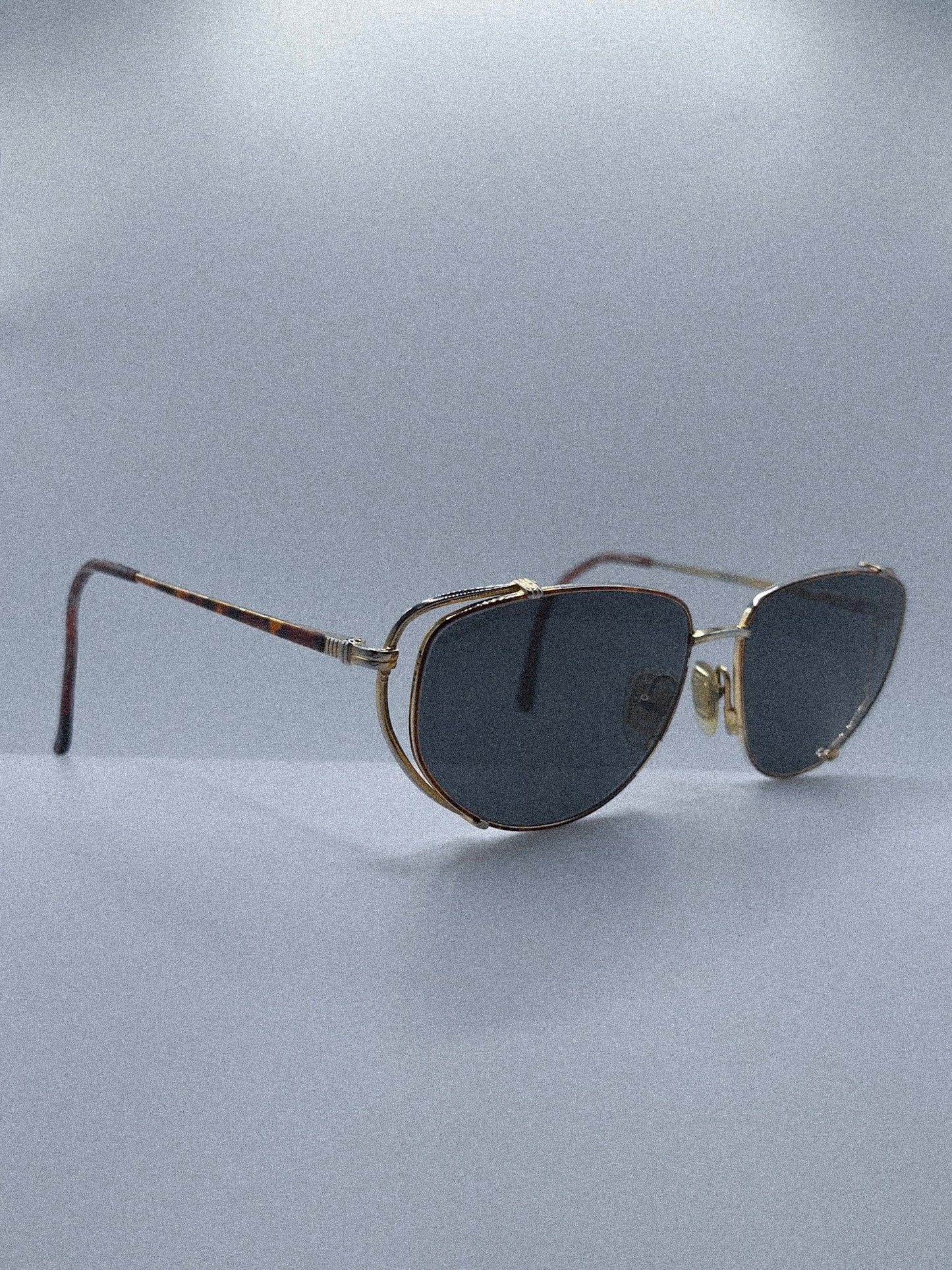 1970s Tura 727 Sunglasses | Gold