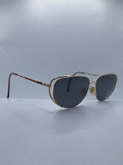 1970s Tura 727 Sunglasses | Gold
