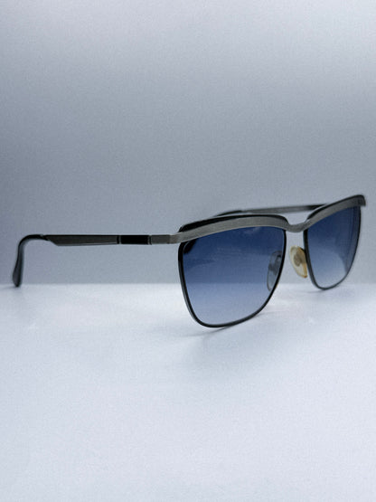 “Blue Static” 1980s New Wave Sunglasses