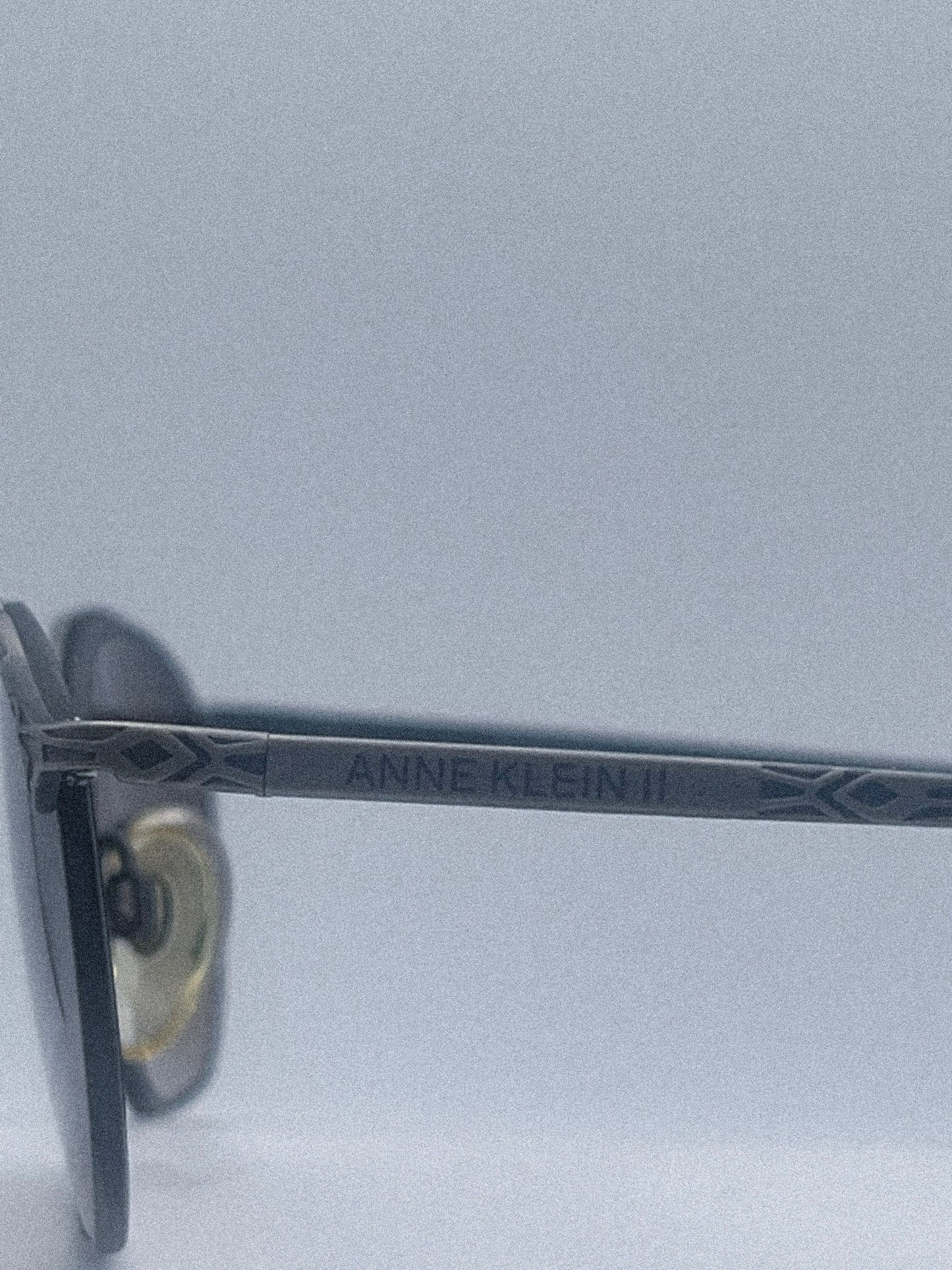 1980s Anne Klein II 8001 K1014-S Sunglasses | Brushed Silver