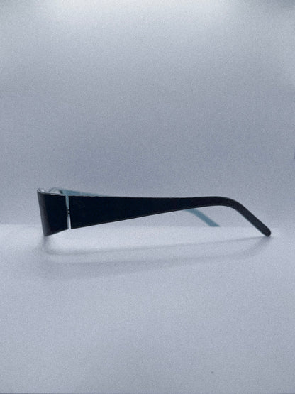 1990s SEE Frame | Blue/Brown