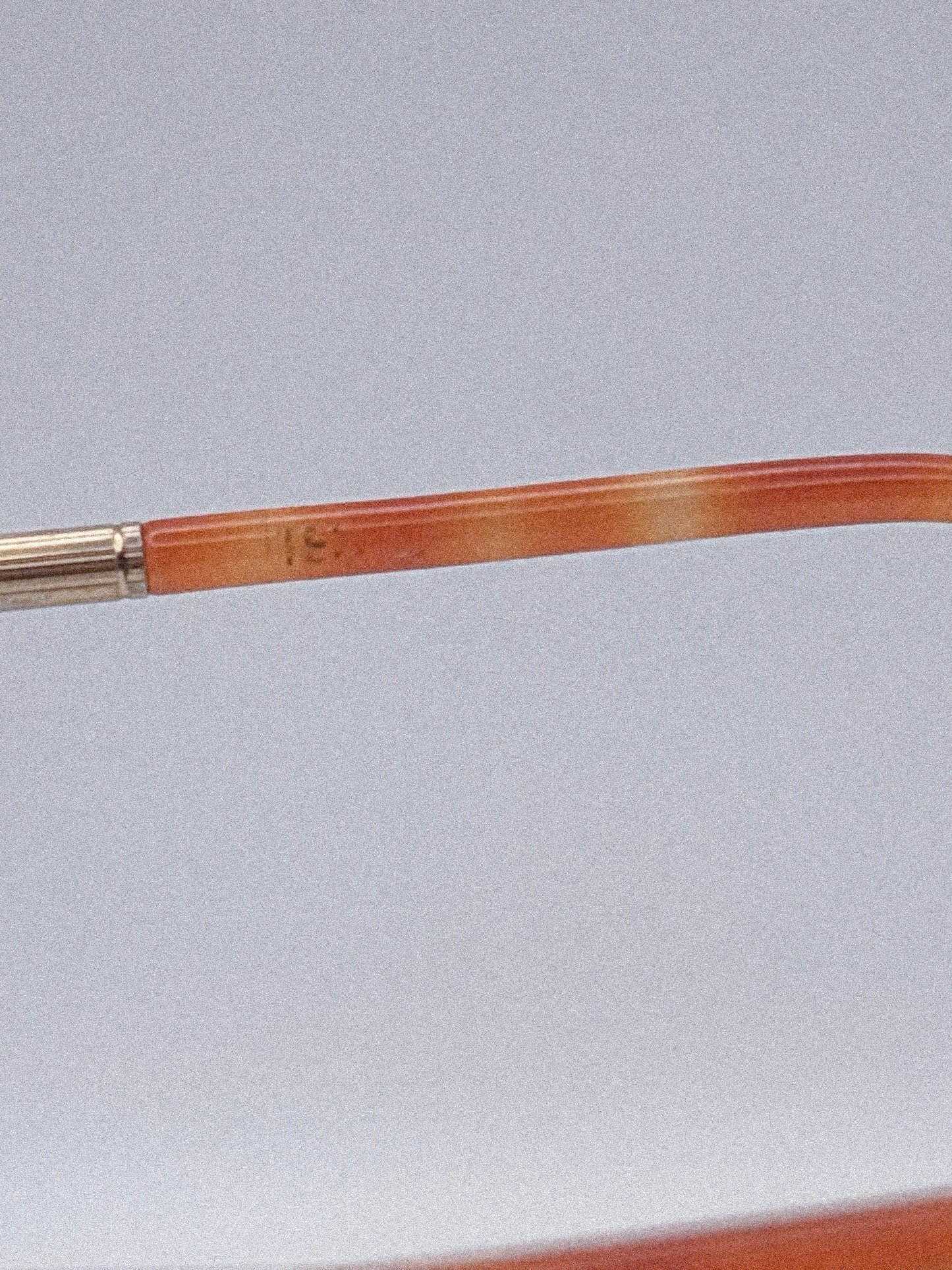 “Le Carré Ambre” 1970s Ted Lapidus Handmade Sunglasses