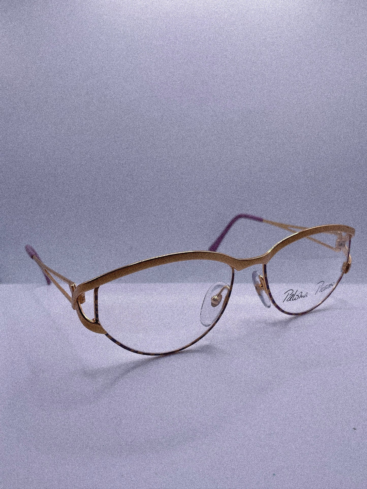 Golden Contour | 1980s Paloma Picasso Eyeglasses Frame