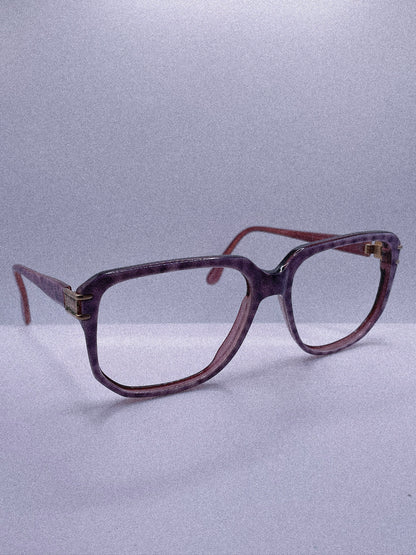 Purple Tie Dye | 1970s Italian Eyeglasses Frame
