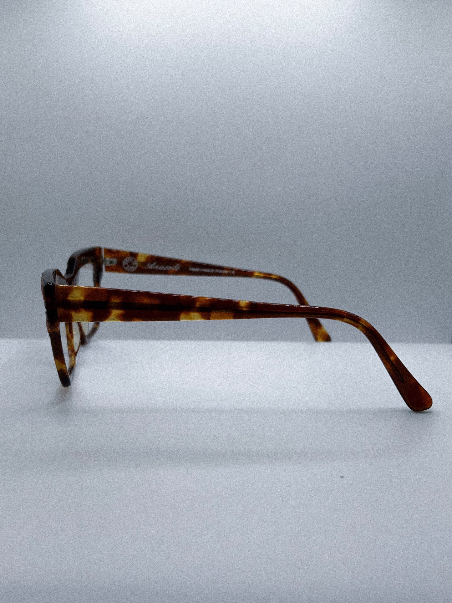 “Amber Architect” 1980s Anacolé Eyeglasses