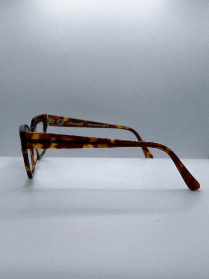 “Amber Architect” 1980s Anacolé Eyeglasses