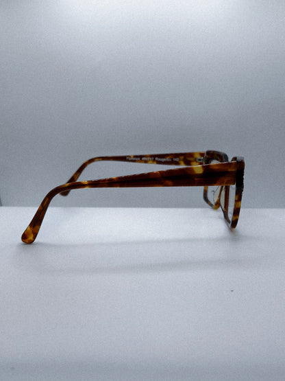“Amber Architect” 1980s Anacolé Eyeglasses