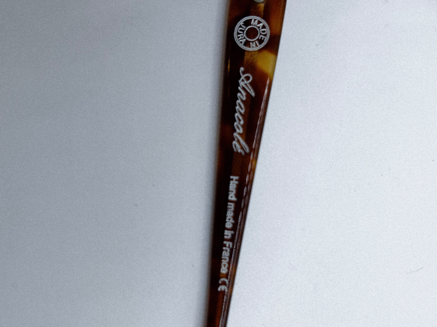 “Amber Architect” 1980s Anacolé Eyeglasses