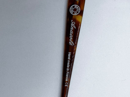 “Amber Architect” 1980s Anacolé Eyeglasses