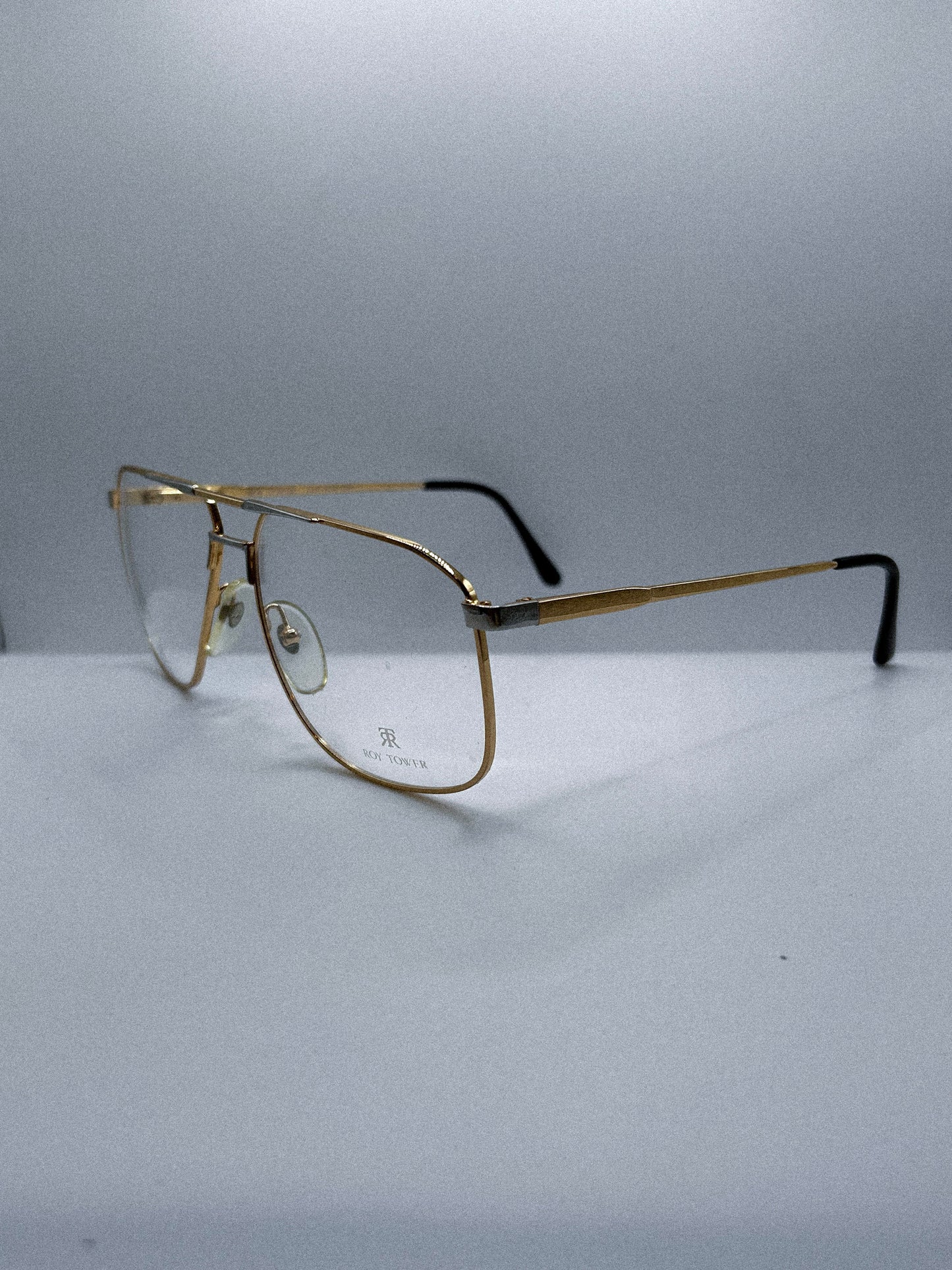 “Golden Lineage” 1980s Roy Tower Eyeglasses