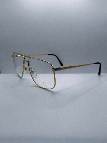 “Golden Lineage” 1980s Roy Tower Eyeglasses